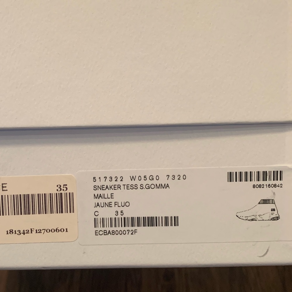 Authentic Neon Balenciaga Sock Sneaker - Picture 8 of 8